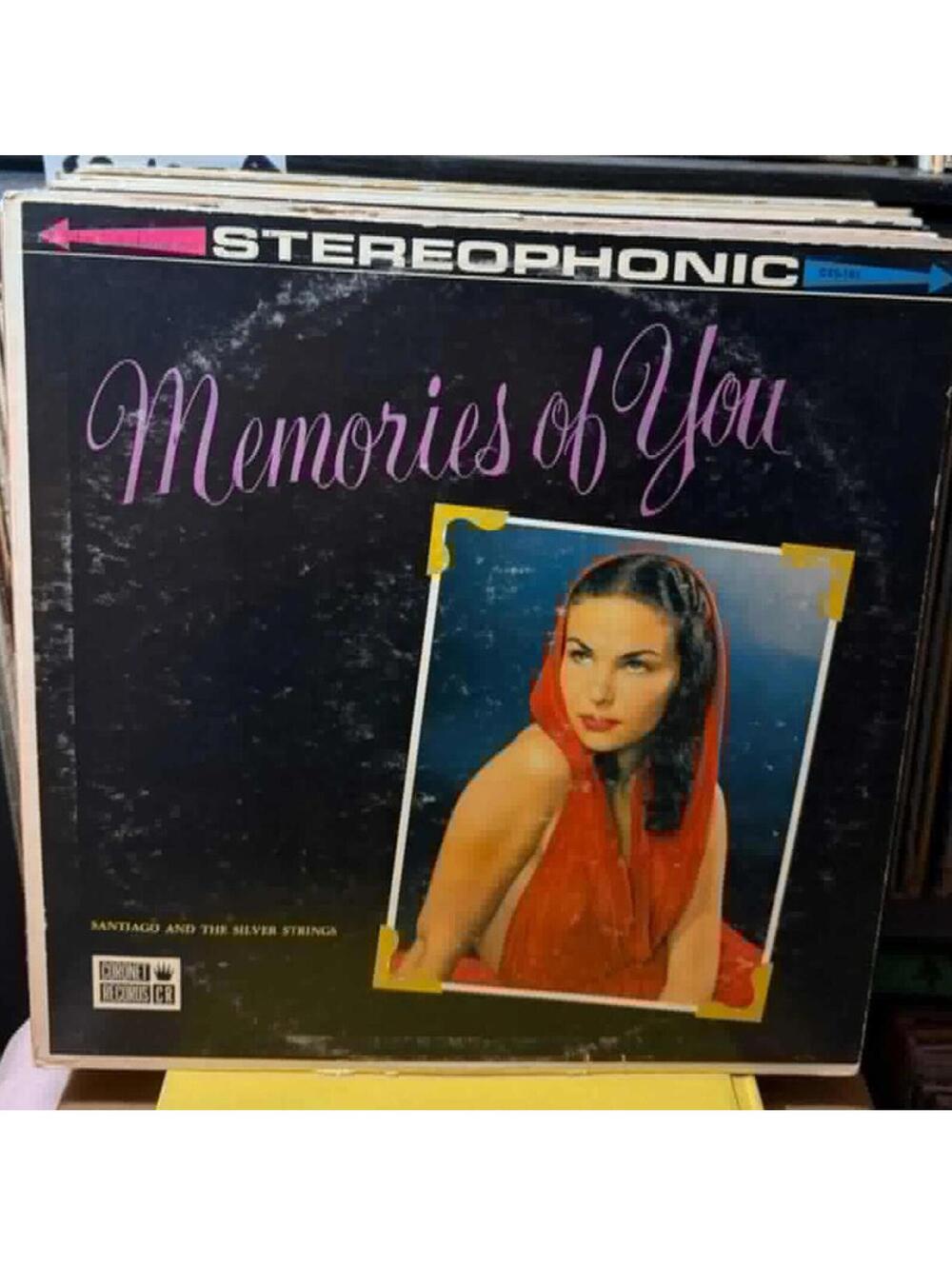 Santiago and the Silver Strings - Memories of You 33rpm VG+ AB108